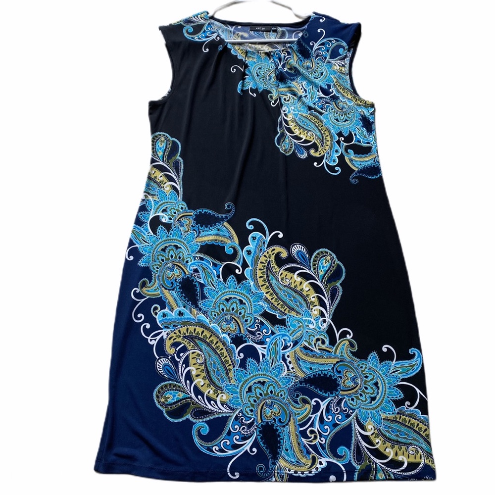 APT 9 SLEEVELESS SPANDEX DRESS SIZE L - Picture 2 of 5